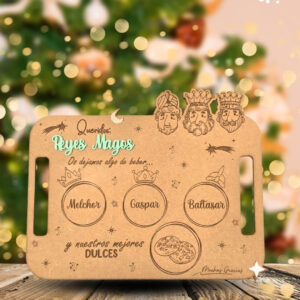 Bandeja de Reyes Magos para la noche más mágica